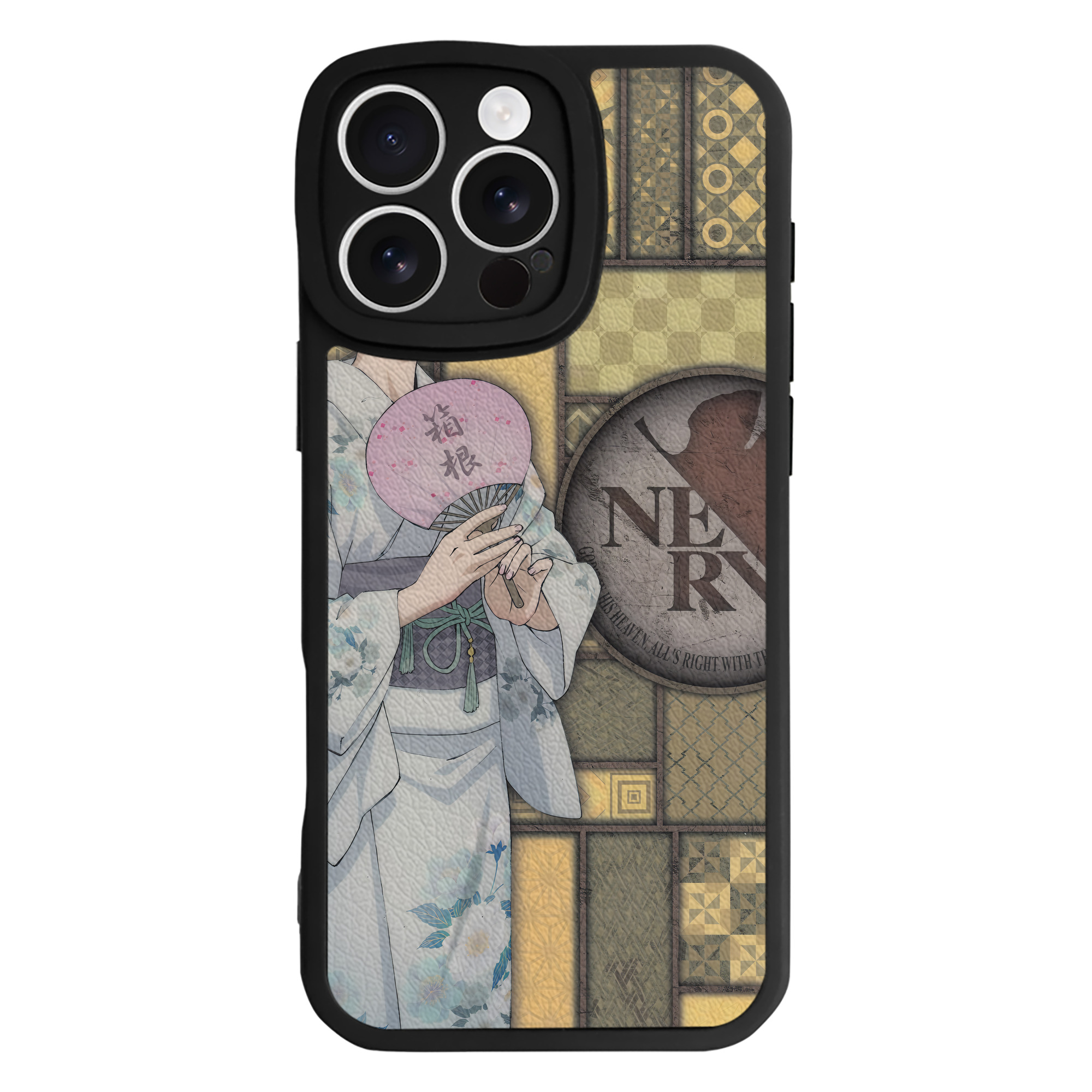（画像用） EVA 新世紀エヴァンゲリオン 【iPhone 16シリーズ対応】シリコンスマホケース（レザー調） 材質：シリコン